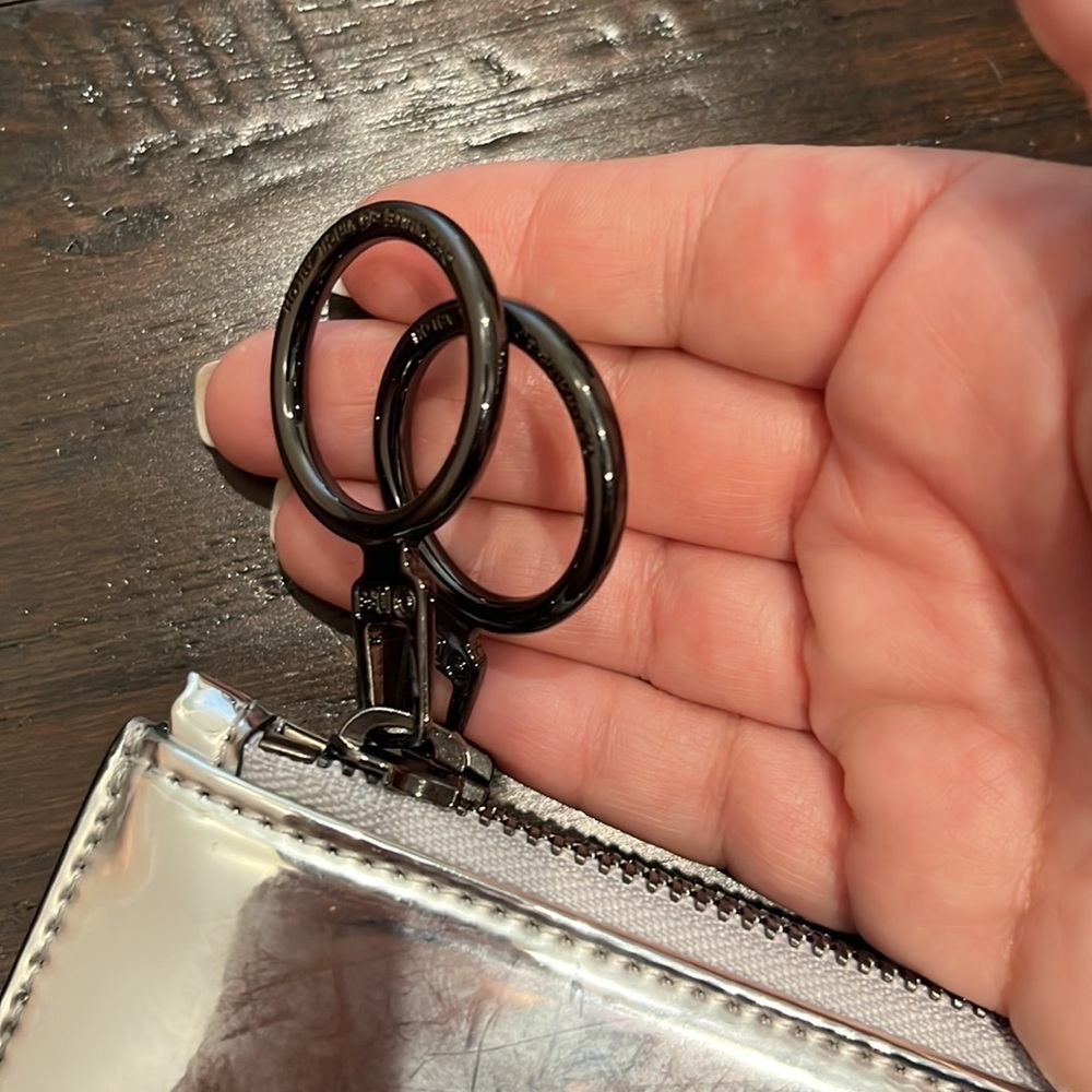 Off White Reflective Mirror "Flat Pouch " - image 5